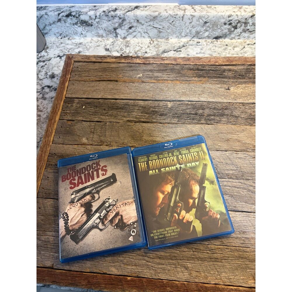 The Boondock Saints 1 & 2 Blu-ray Movie Lot – All Saints Day Norman Reedus